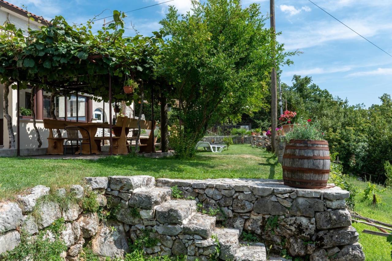 Sea View Apartment With Garden Near Opatija Veprinac Dış mekan fotoğraf